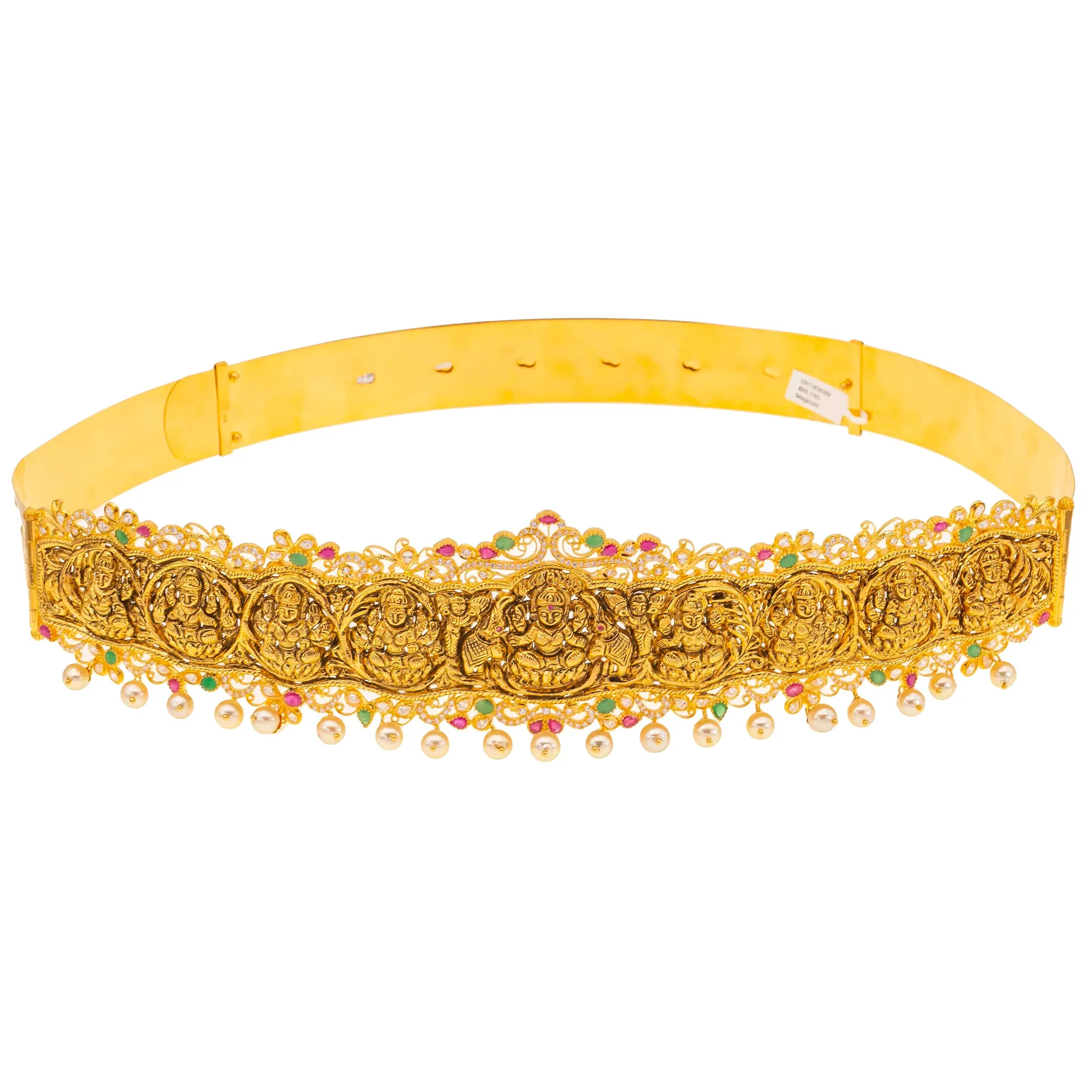 22K Yellow Gold Laxmi Vaddanam Belt (231.3gm)
