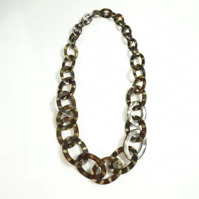 Charming Buffalo Horn Necklace J18135, Made by Natural Material