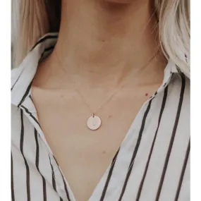 Goldie Gold Initial Necklace