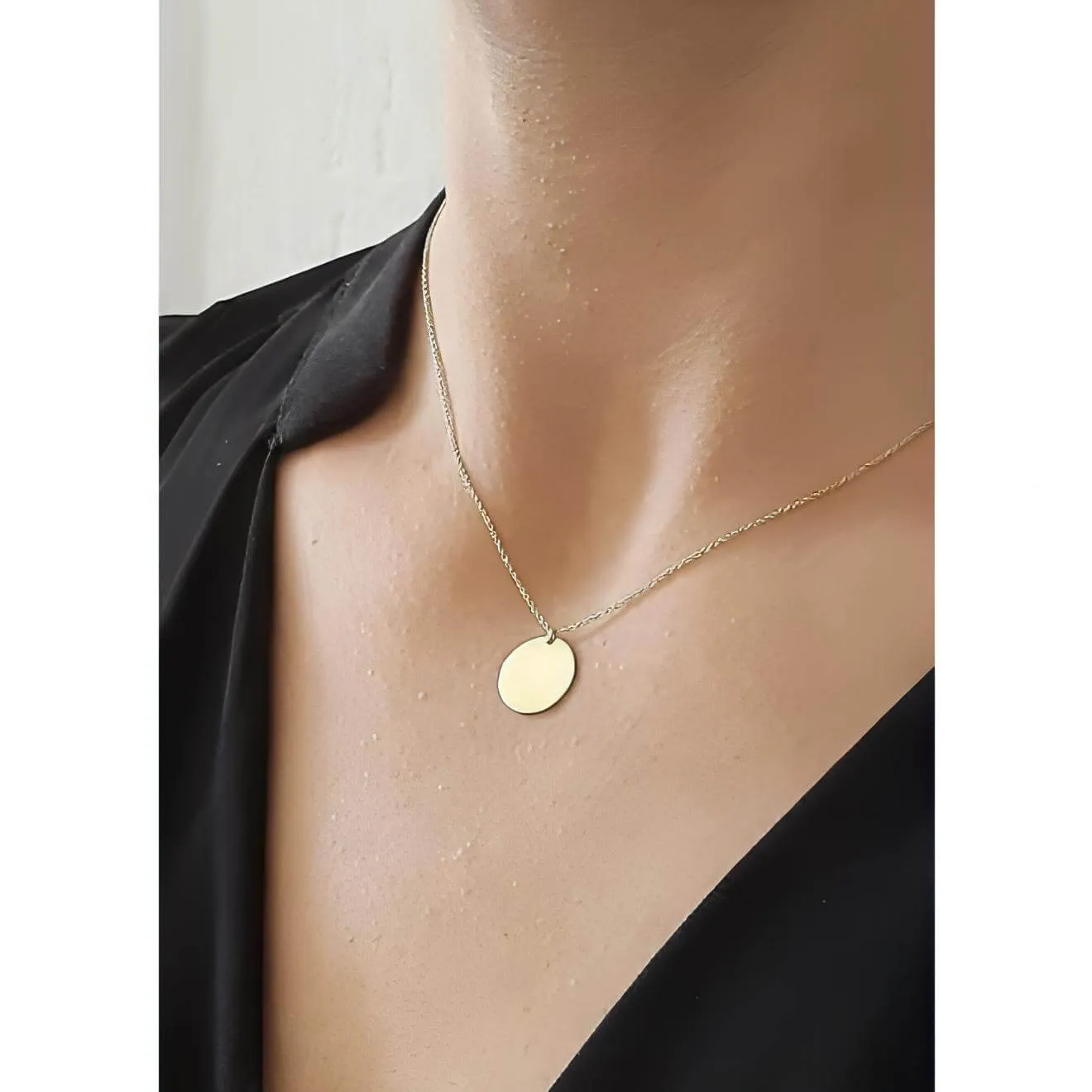 Goldie Gold Initial Necklace