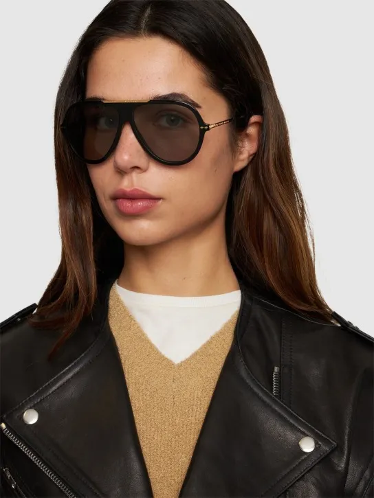 Isabel Marant   The Luck Pilot acetate sunglasses 