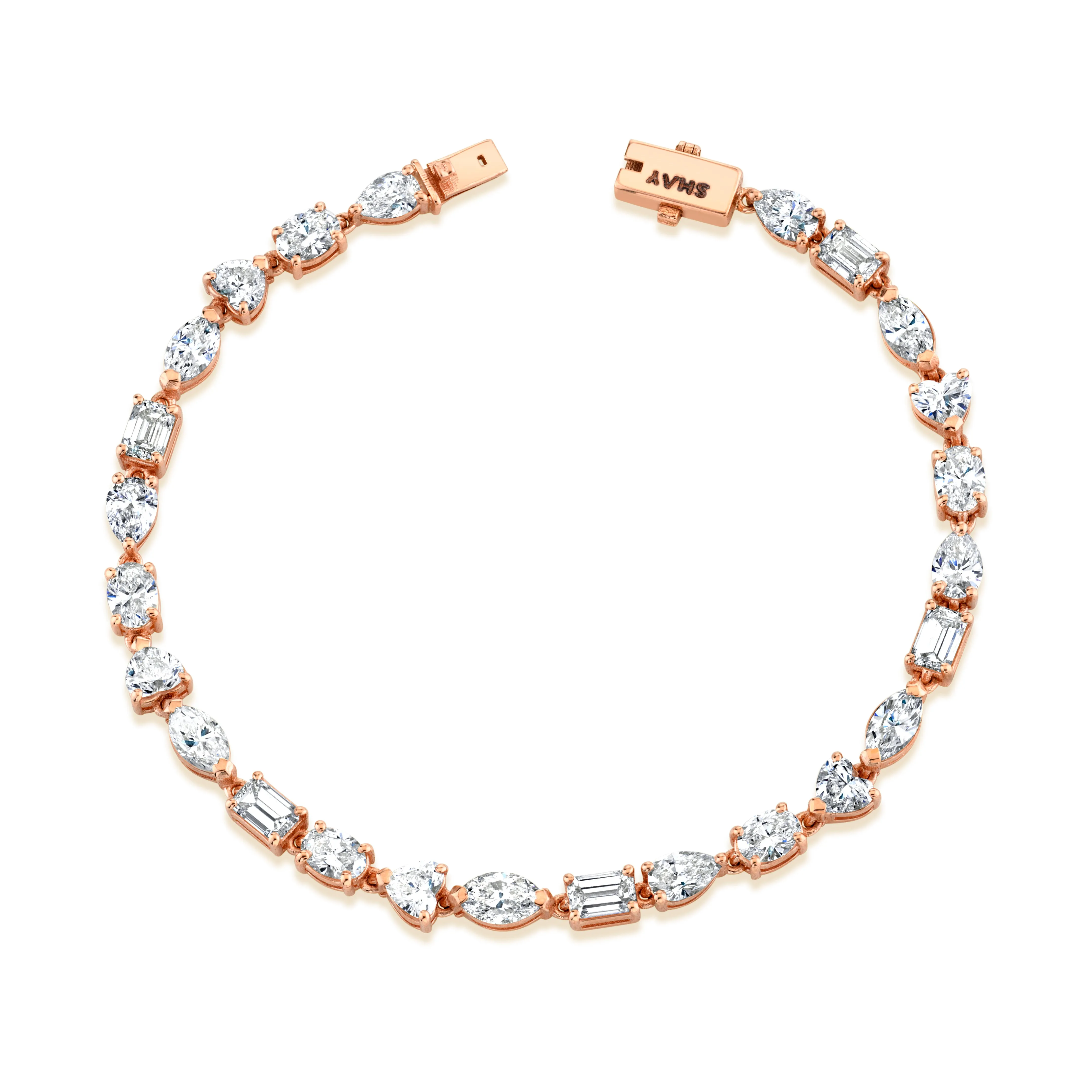 MINI MIXED DIAMOND TENNIS BRACELET