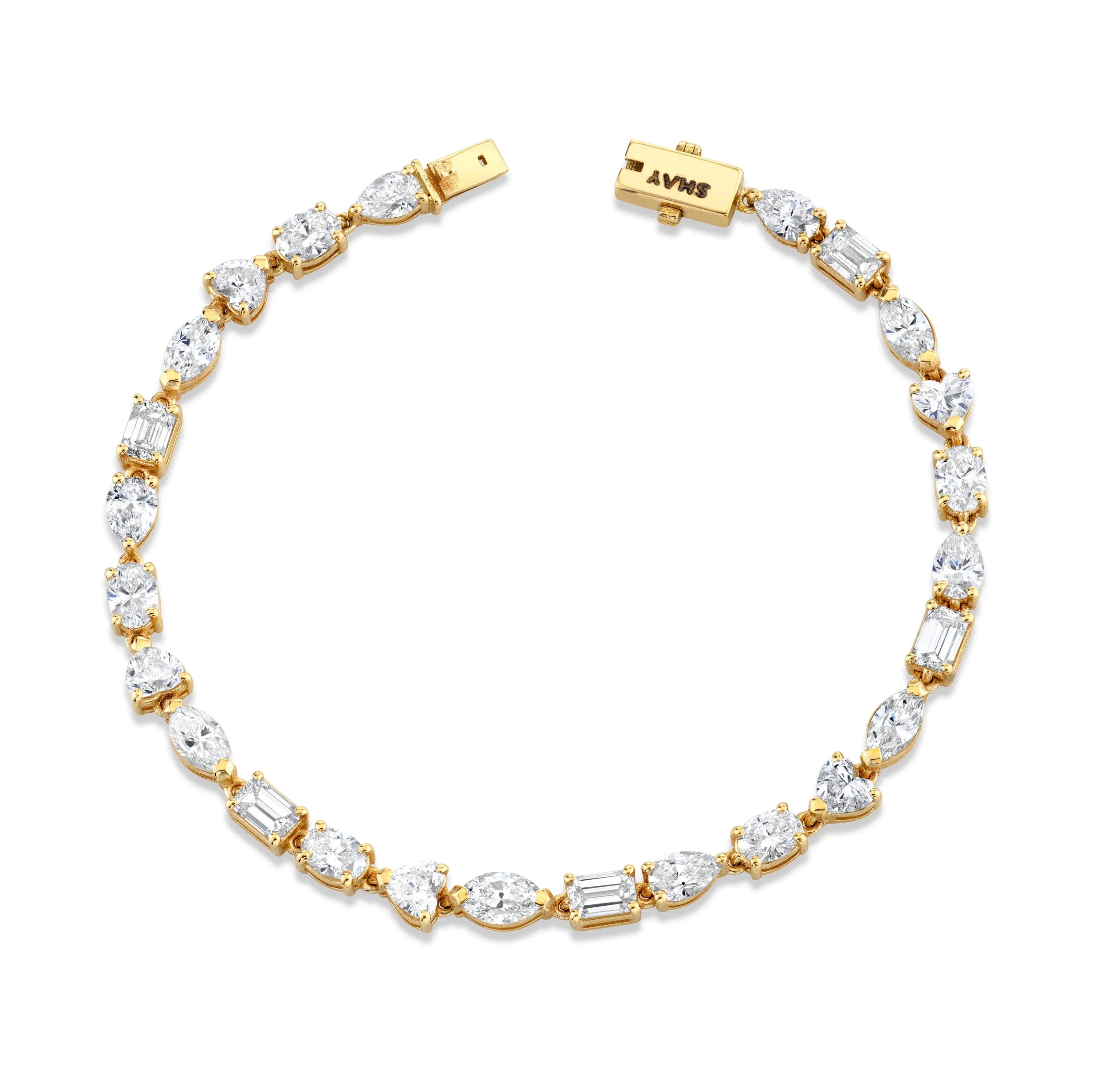 MINI MIXED DIAMOND TENNIS BRACELET
