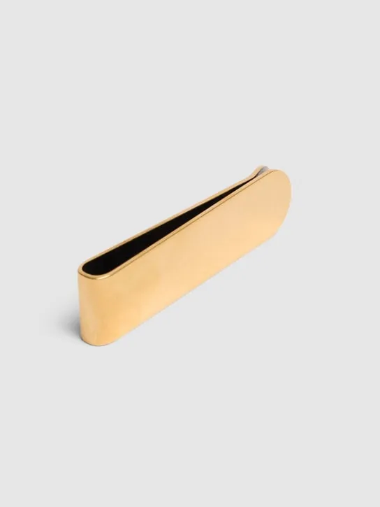 Saint Laurent   Logo metal money clip 