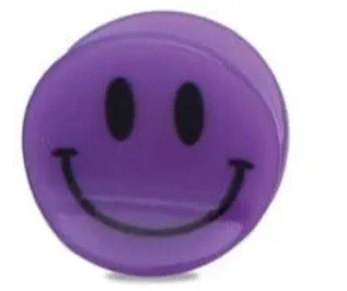 Smiley Hair Clips