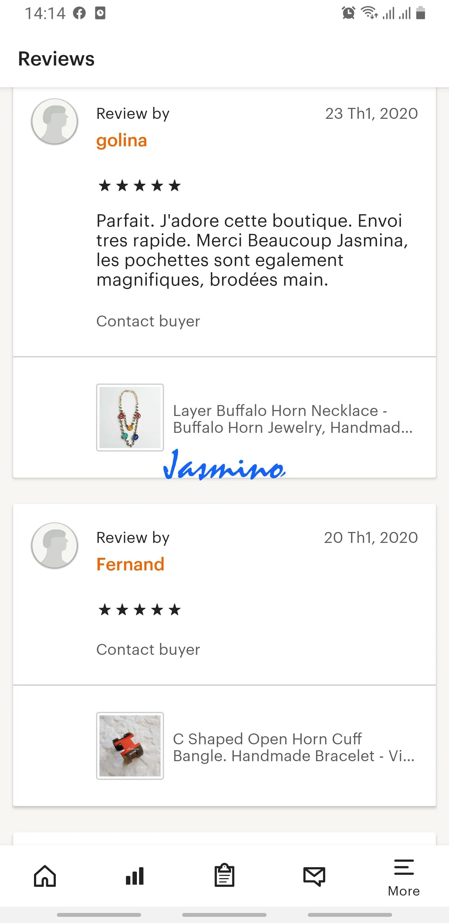 Stunning Trendy and Colorful Necklace J17442, Made by Buffalo Horn and Lacquer
