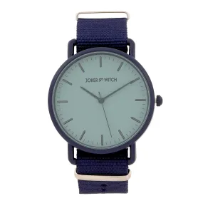 Tranquil Blue Nylon Strap Watch